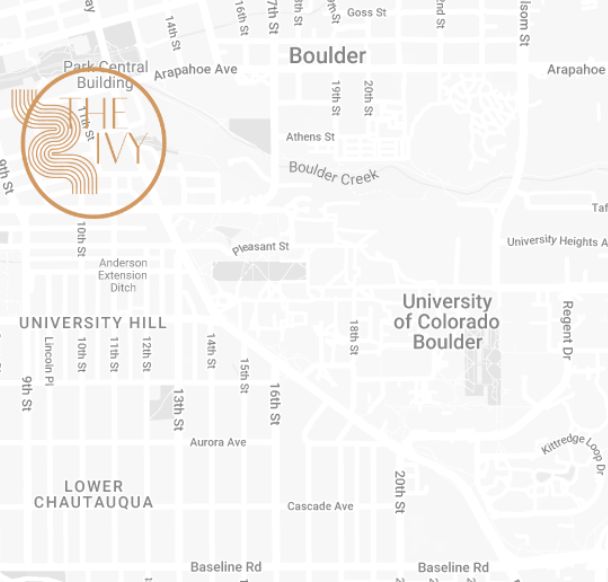 The Ivy Boulder Map